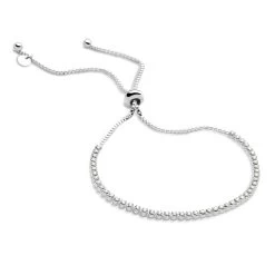 Sparkling Toggle Tennis Bracelet