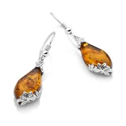 Amber Folly Earrings