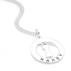 Personalised Doggy Pendant