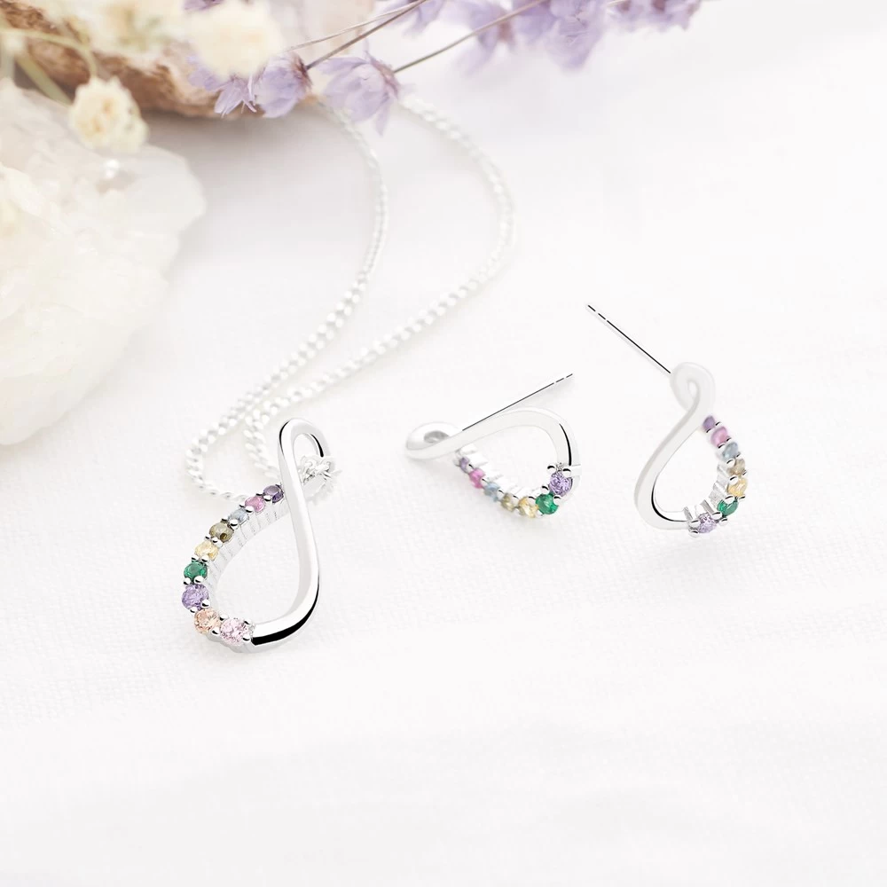 Infinity Rainbow Pendant - Image 2