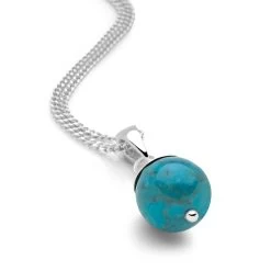 Turquoise Bauble Pendant